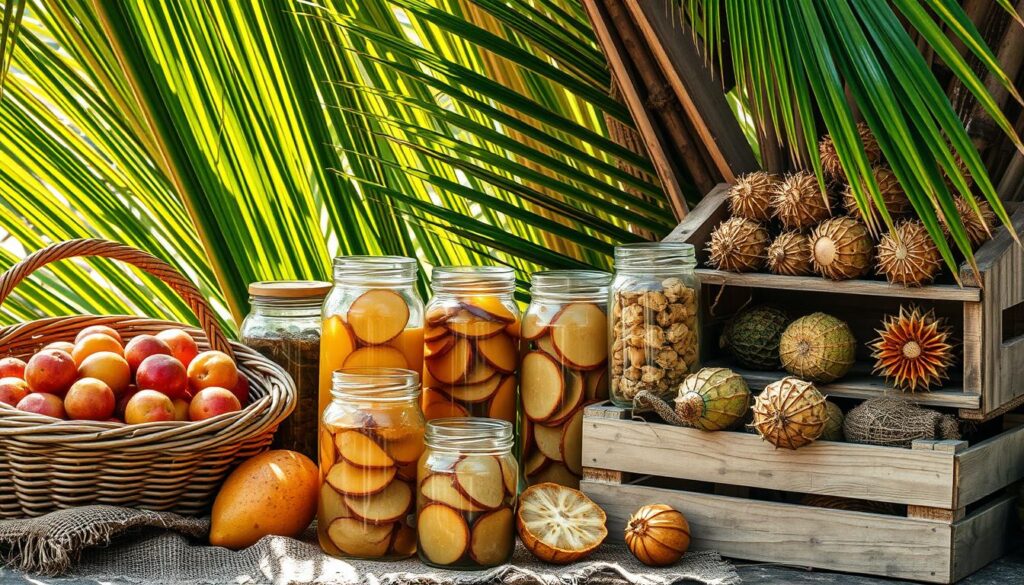 Palm Tree Fruit Storage Methods