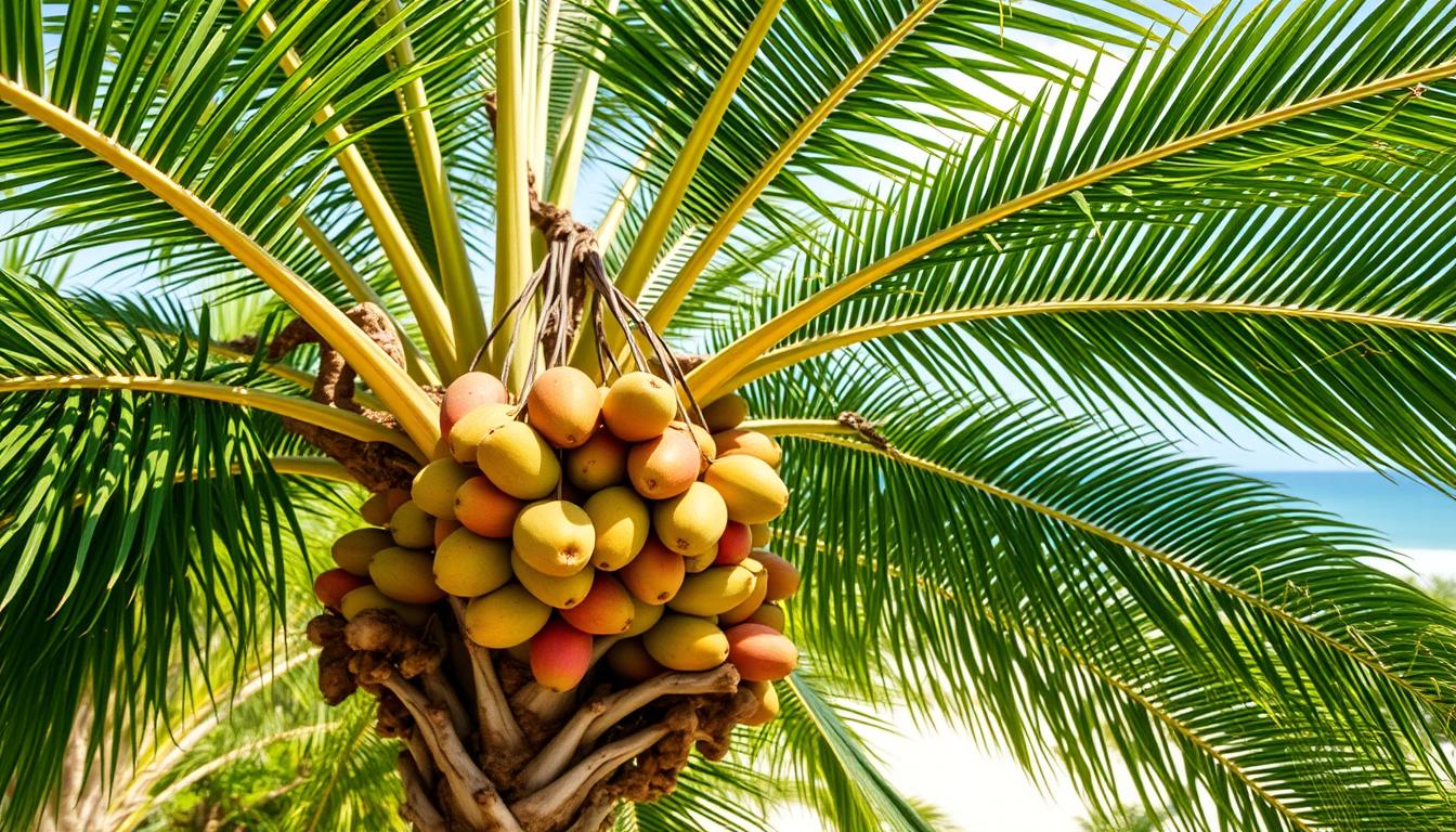 palm tree fruit