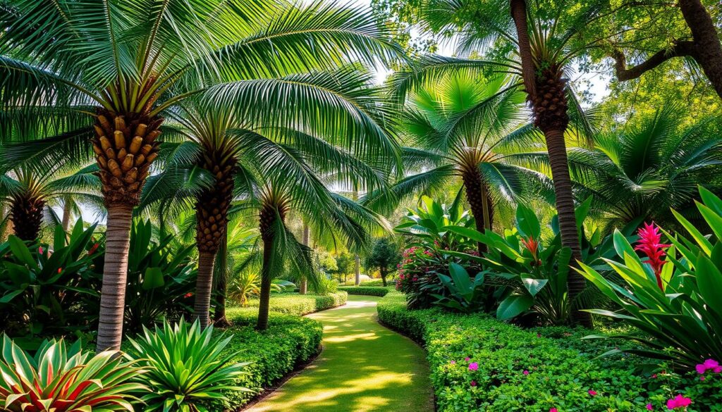 tropical shade garden