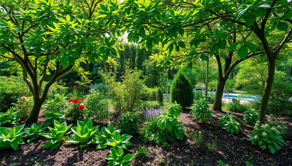 Balanced Garden Ecosystem