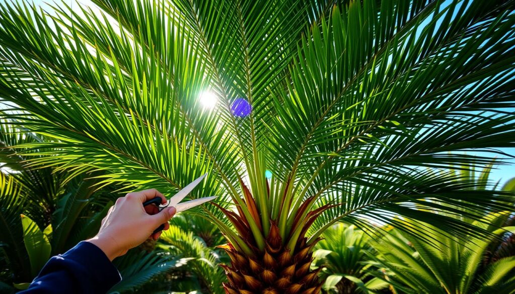 Christmas Palm Tree Maintenance