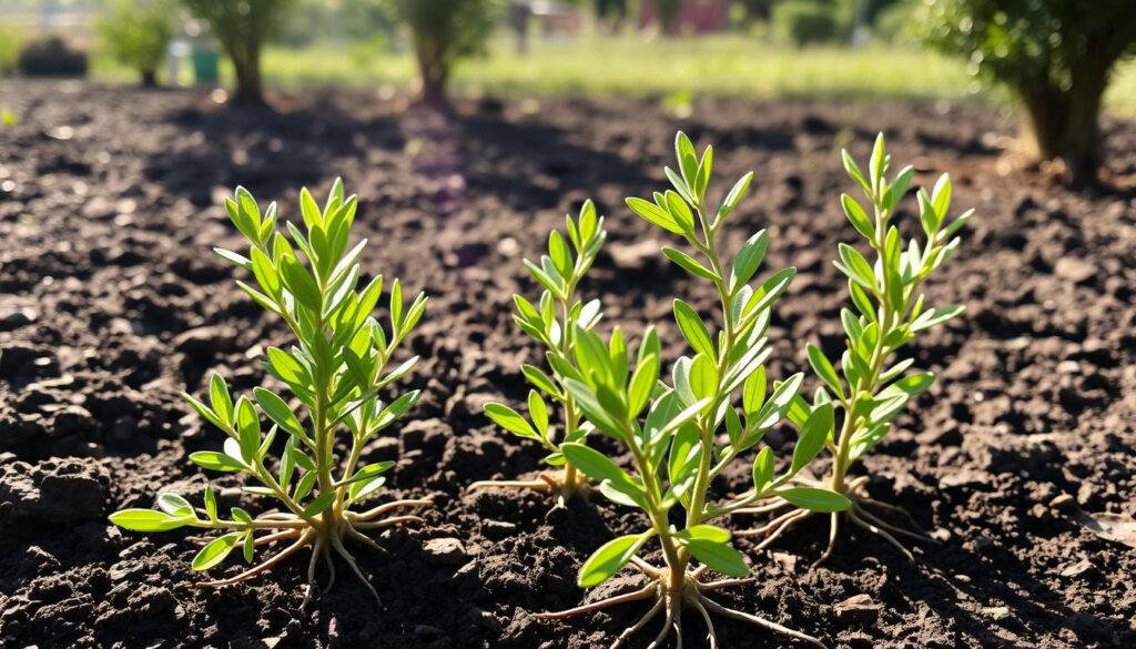 Olive Seedlings Growth Conditions