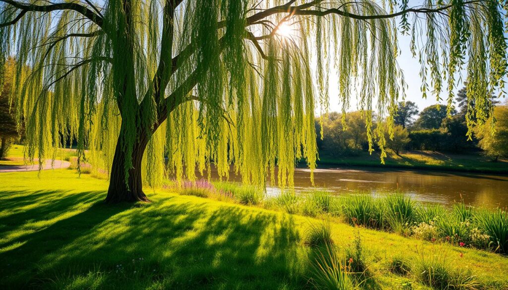 dappled willow tree