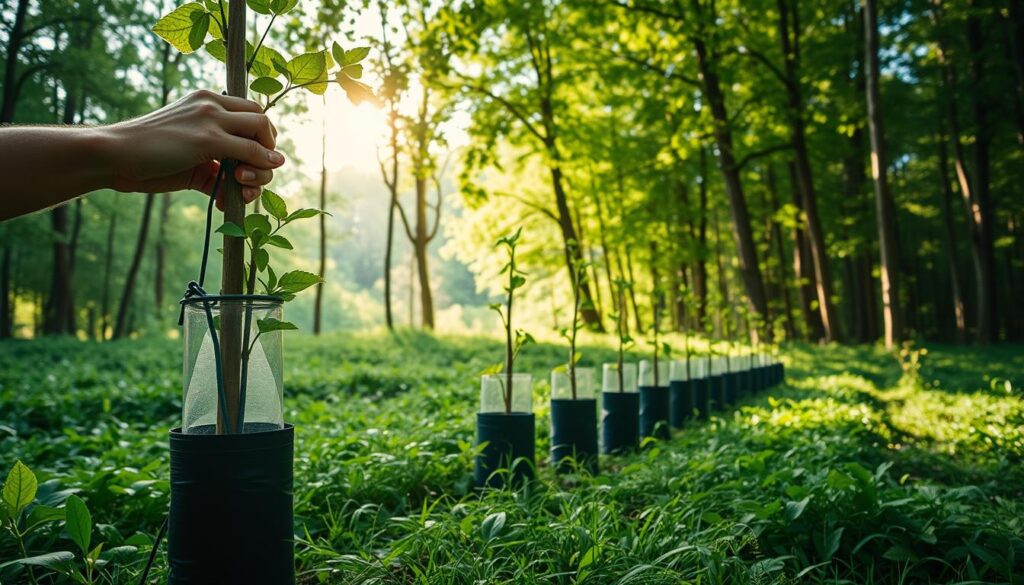 Tree Grow Tube Installation Techniques